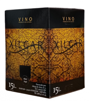 Vino blanco en bag in box 15L