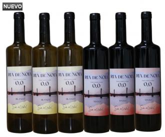 3x3 Vino tinto y Vino blanco sin alcohol - Ver los detalles del producto